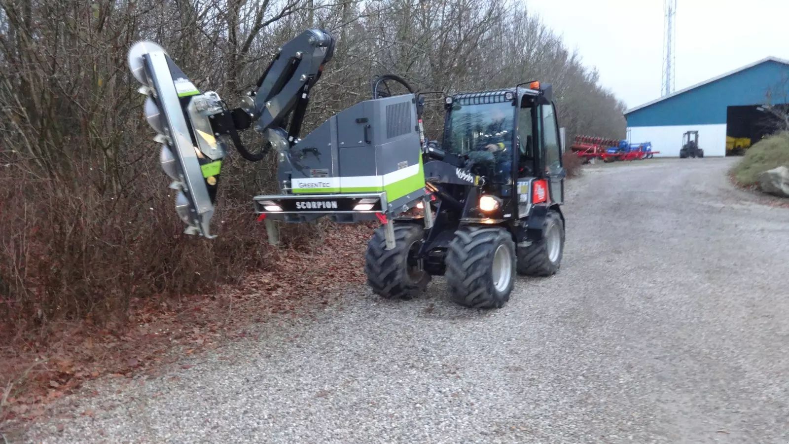 Greentec scorpion 430 basic front Parts €24,088
