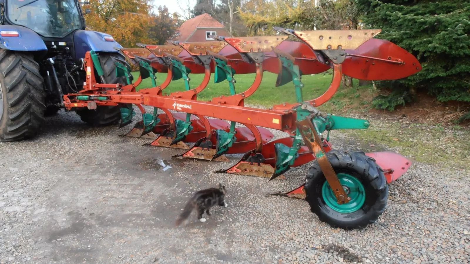 Kverneland 150 b , 5 furet . lift vendeplov Pług 7764 €