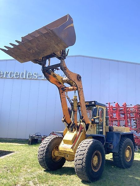 E-FARM: Hanomag 55 d - überladehöhe über 4 m - Cargador de ruedas - id 4MFWS95 - 15.900 € - Año: 1993 - Horas: 12.255,Potencia del motor: 160,Alemania