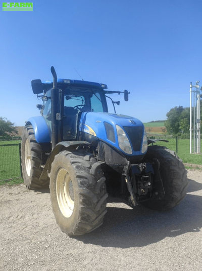 E-FARM: New Holland T7050 AC - Τρακτέρ - id Y6VGESS - 55.000 € - Χρονία: 2009 - Μετρητής ωρών: 6.000,Ισχύς κινητήρα: 210,Γαλλία