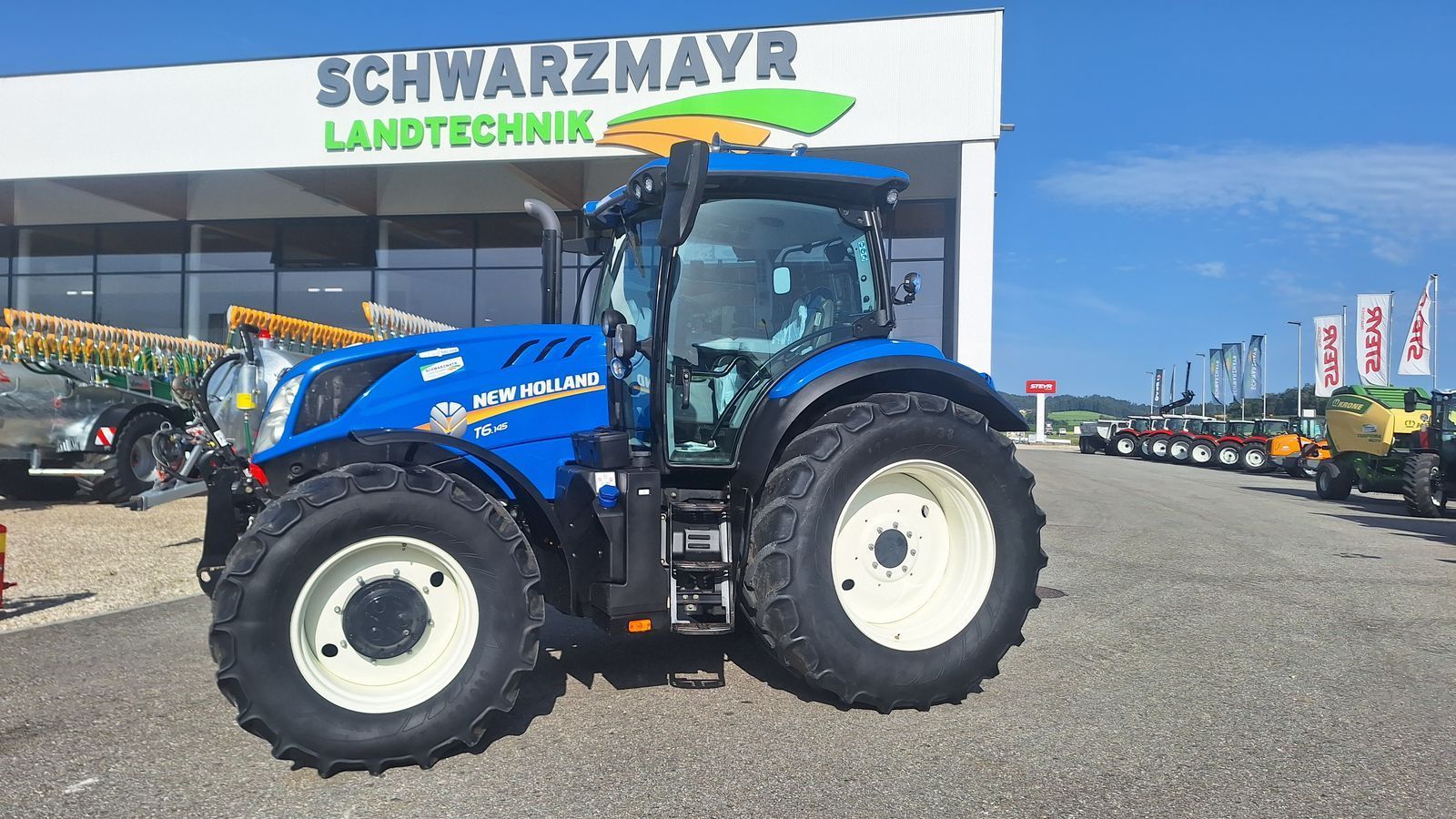 E-FARM: New Holland T6.145 - Tractor - id A3VEY4K - 82.084 € - Año: 2022 - Horas: 2694,Potencia del motor: 146,Austria