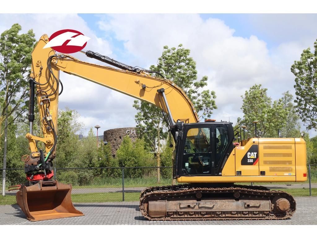 Caterpillar 330 07a | rototilt + grip | gps | bucket Excavadora de orugas 117.500 €