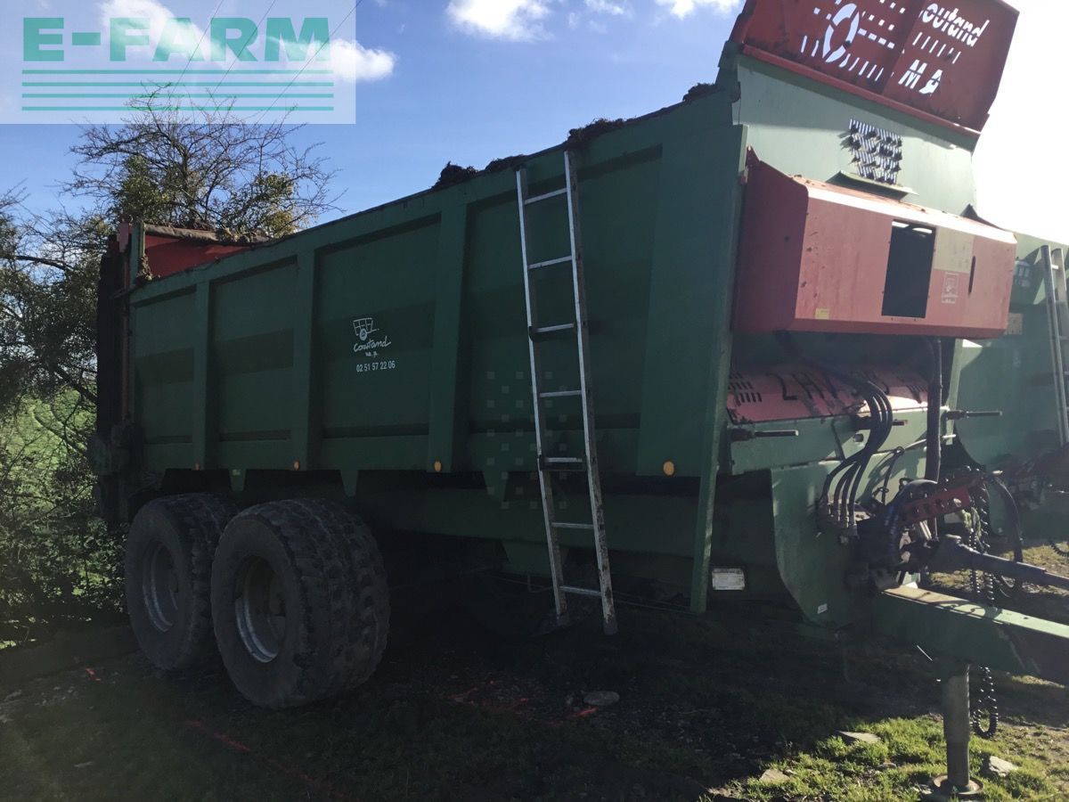 E-FARM: coutand rem16 - Manure and compost spreader - id KN2EZIA - €28,500 - Year of construction: 2016 - France