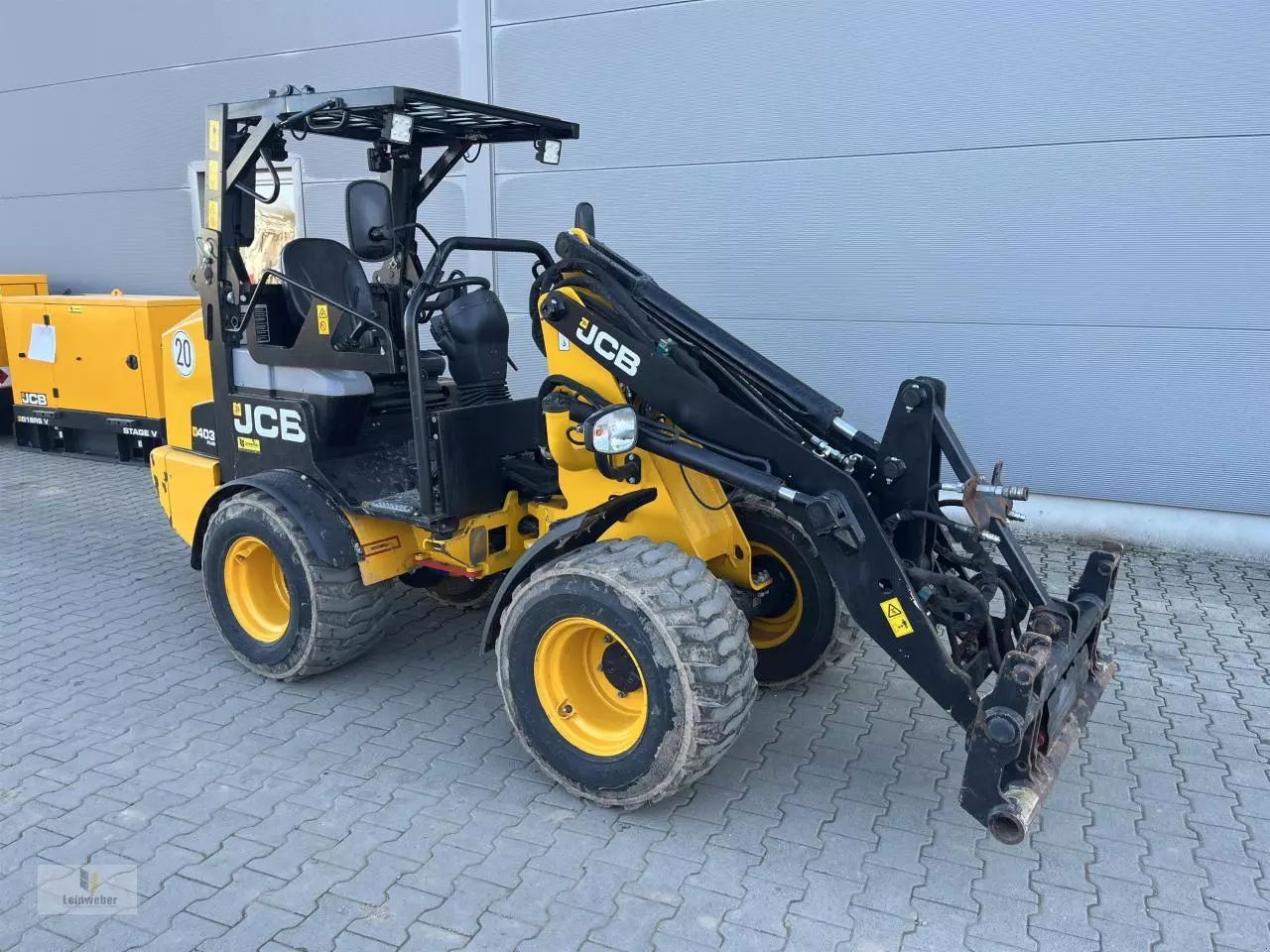 JCB 403 plus agri Teleskopowa ładowarka kołowa 35 000 €