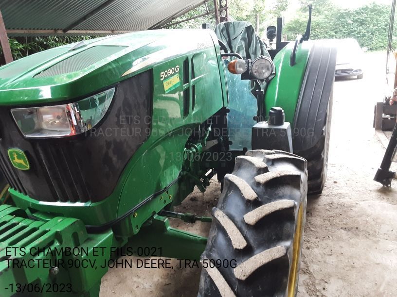 E-FARM: John Deere 5090 G - Traktor - id MSNCDEC - 35.500 € - Baujahr: 2016 - Abgelesene Motorstunden: 2.900,Motorleistung (PS): 90,Frankreich