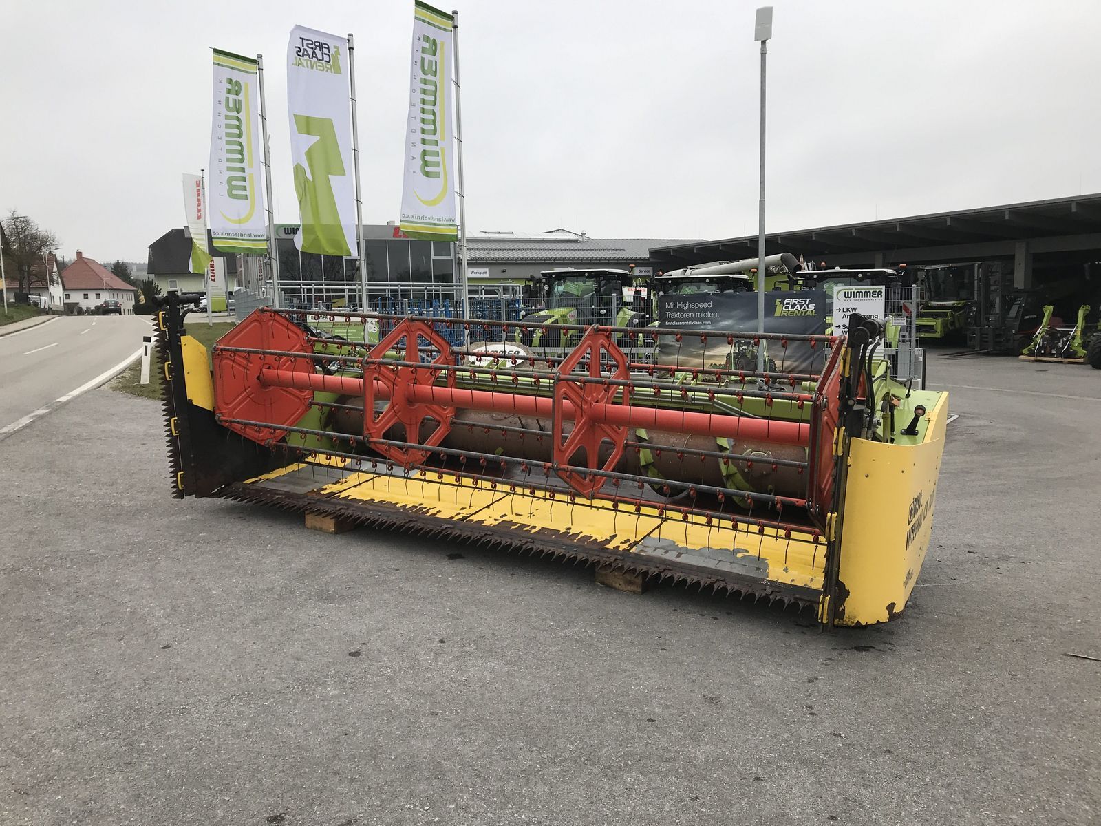 E-FARM: Claas C 450 - Vedhæftning til høst - id A9UFXIK - 11.500 € - Produktionsår: 2003 - Østrig