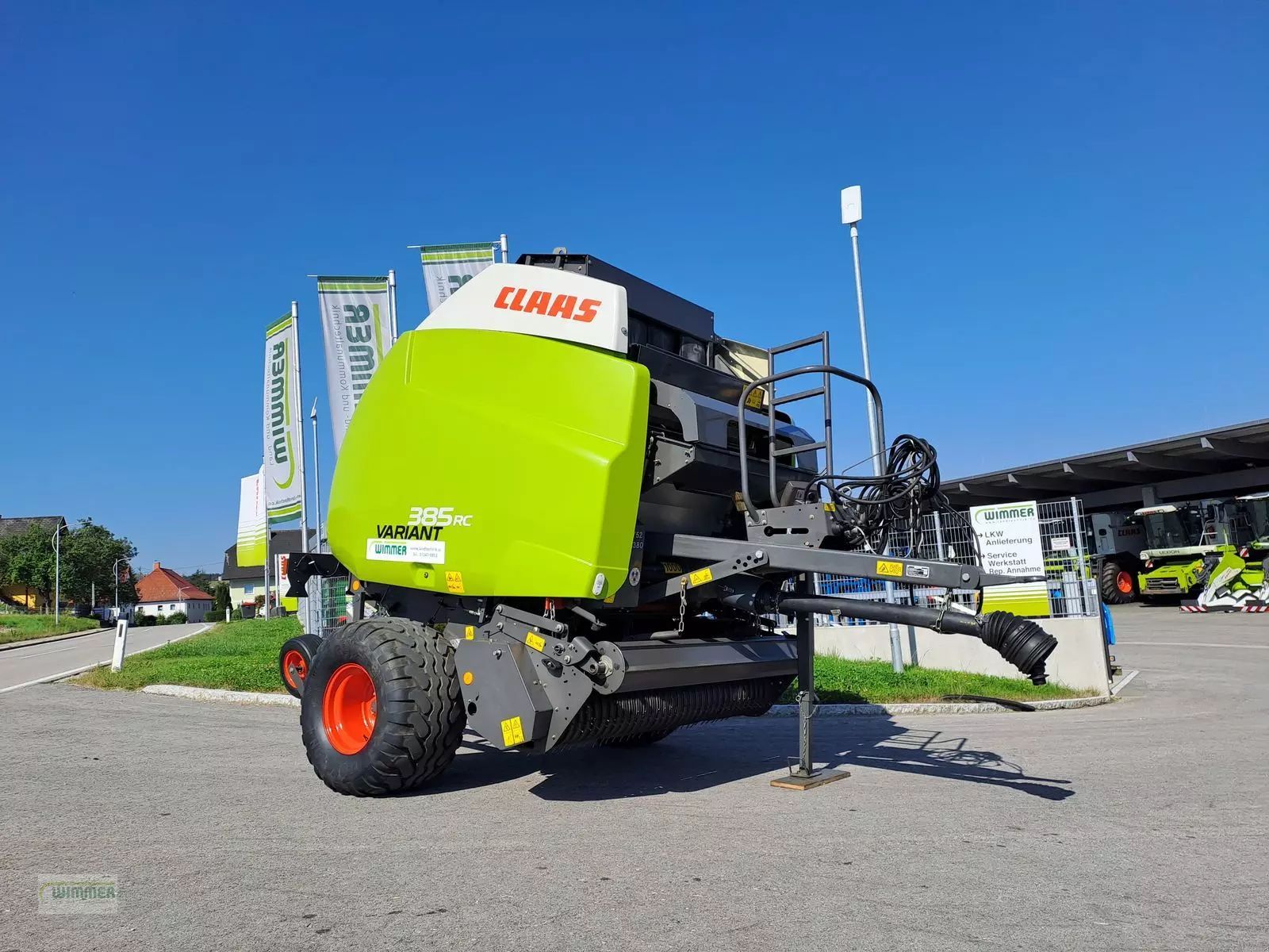 E-FARM: Claas Variant 385 RC - Baler - id NDPJ9TZ - €29,917 - Year of construction: 2012 - Austria
