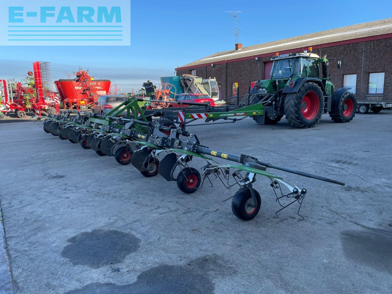 Fendt Lotus 1250 T Karuzelowy przetrząsacz do siana 35 000 €