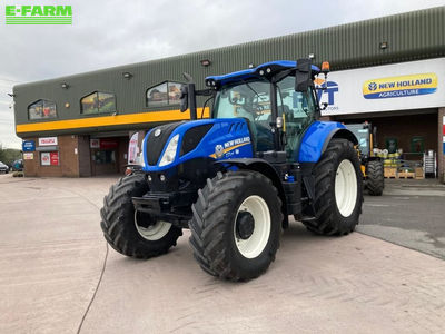 E-FARM: New Holland T7.210 - Tractor - id YXGCILA - €74,269 - Year of construction: 2018 - Engine hours: 2,349,Engine power (HP): 210,United Kingdom