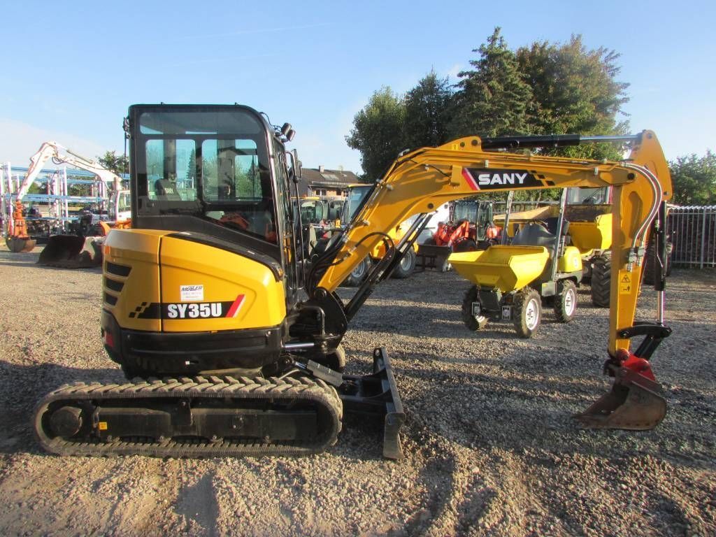 Sany sy 35 u minibagger 27.000 eur / ac Mini kotrógép 27 000 EUR