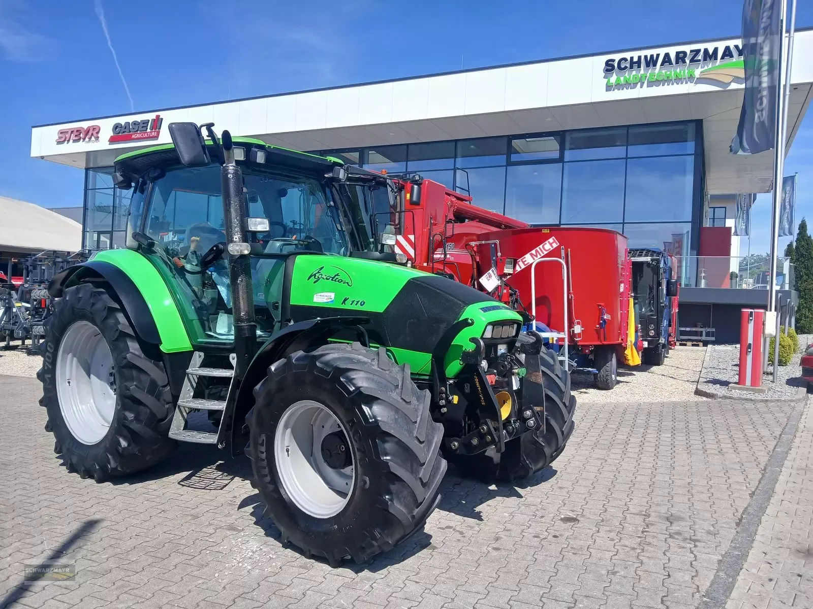 E-FARM: Deutz-Fahr Agrotron K110 - Tractor - id SFCHTHF - €44,159 - Year of construction: 2006 - Engine hours: 7,162,Engine power (HP): 119,Austria