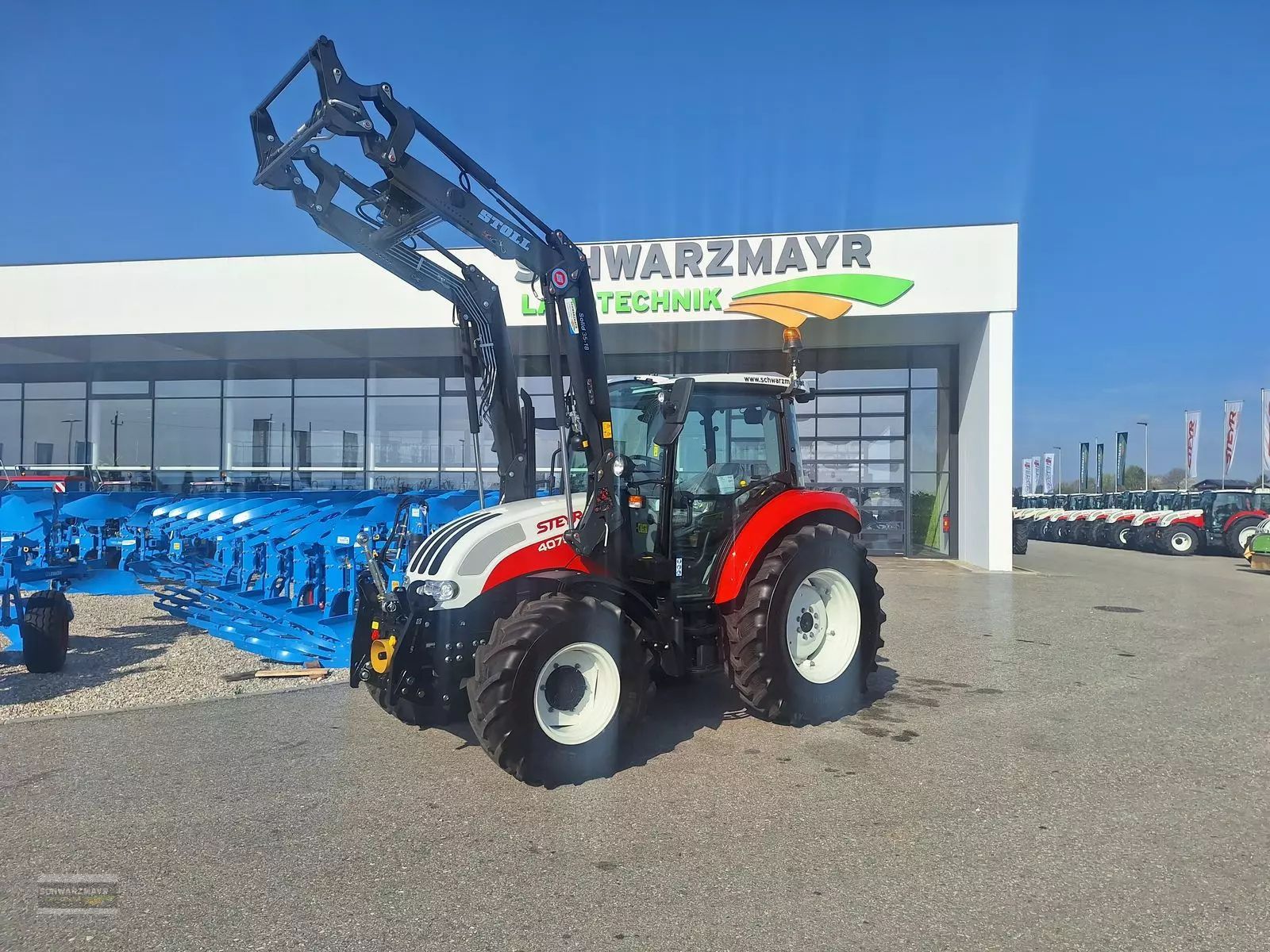 E-FARM: Steyr Kompakt 4075 - Tractor - id ZE8CEZA - Year of construction: 2025 - Engine power (HP): 75,Austria