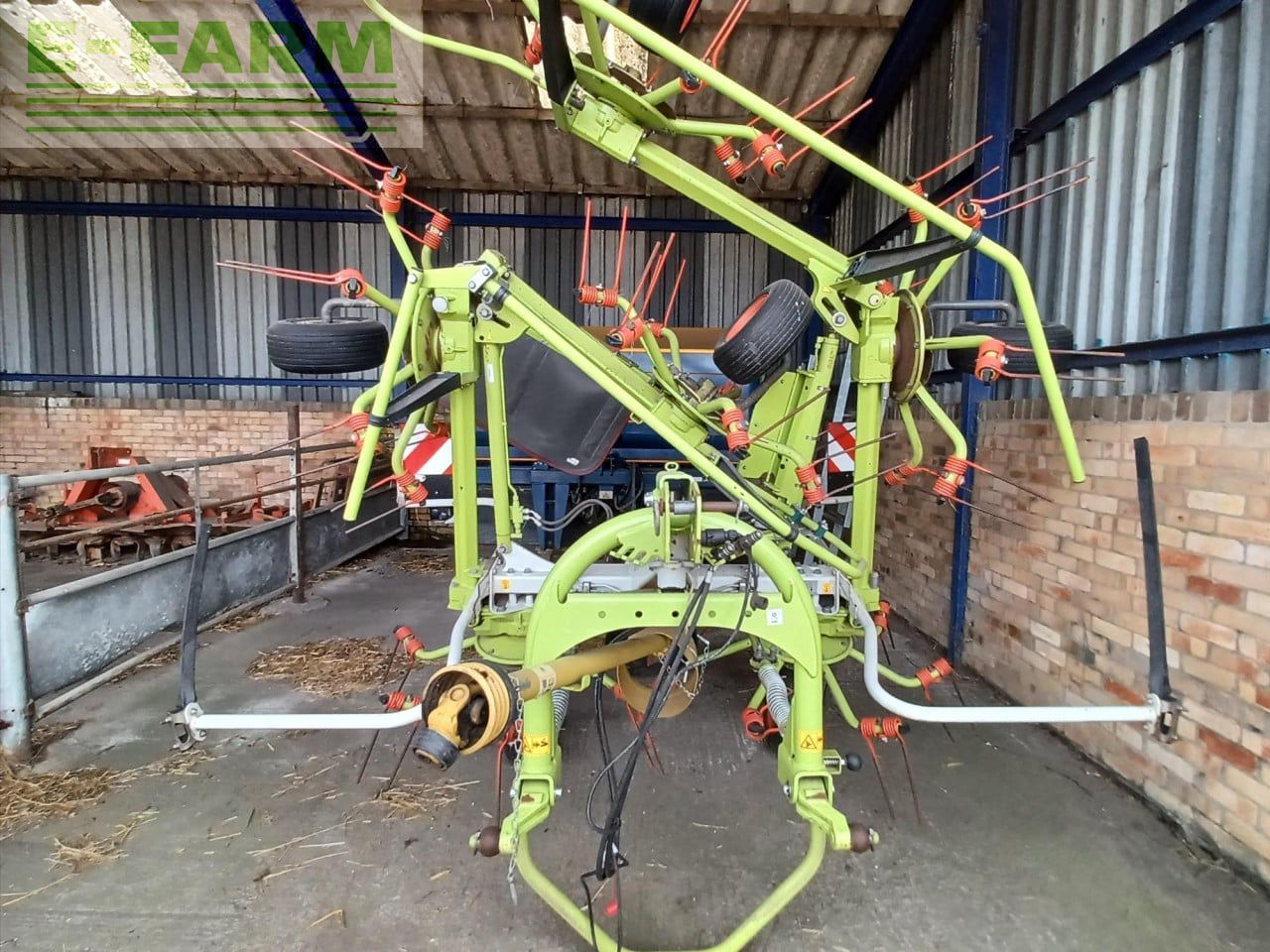 Claas Volto 800 Karuzelowy przetrząsacz do siana 11 337 €