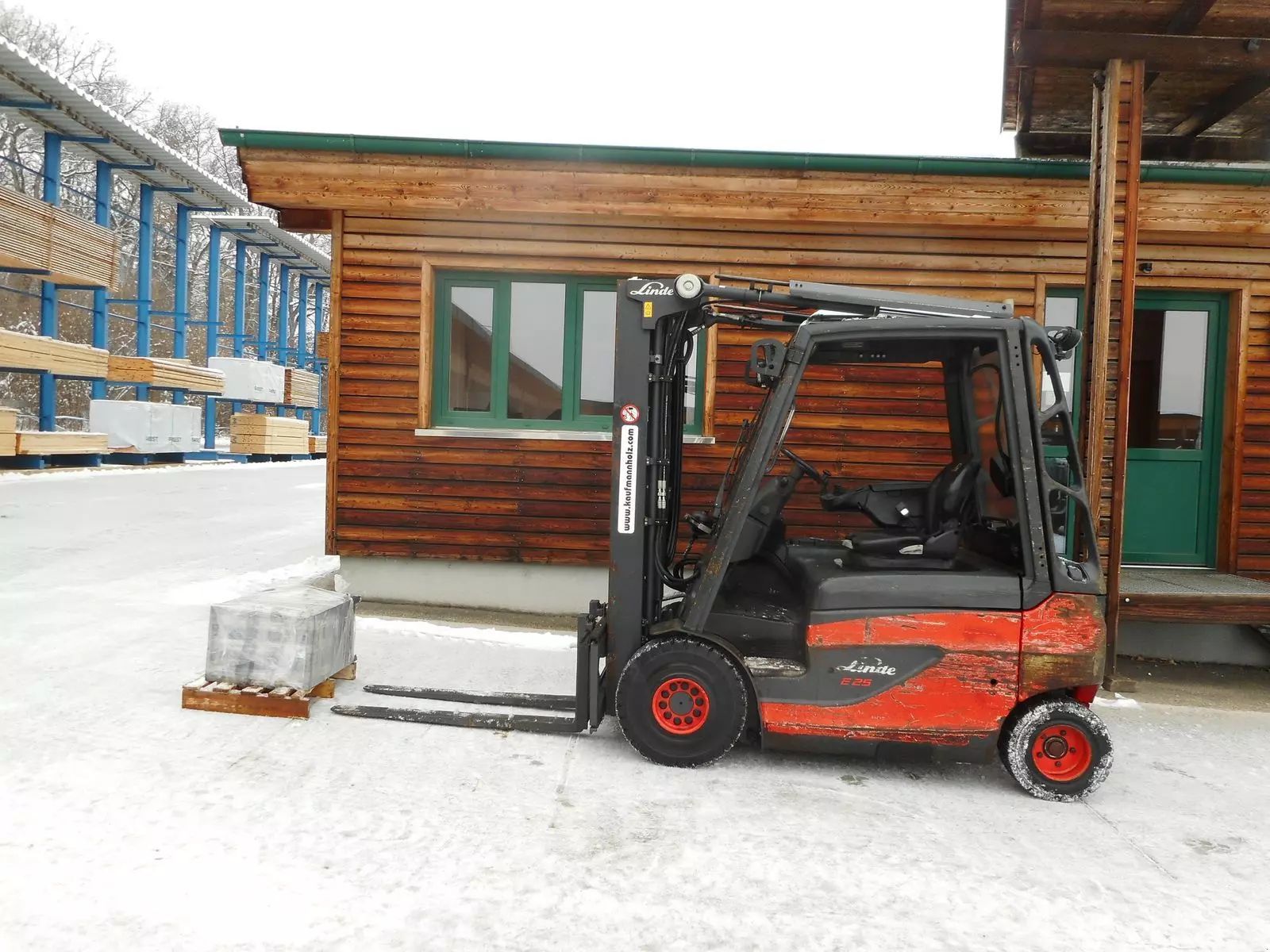 Linde e25-1 triplex + ss + 4. kreis ( batterie bj. 202 Chariot élévateur 10 900 €