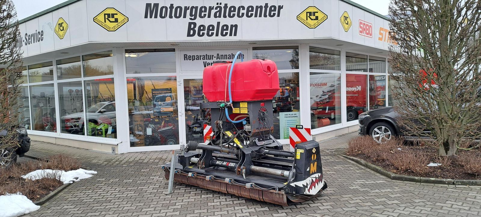 Müthing platz-max kombimulcher pmhd-m 280/660 vs Topper €7,479