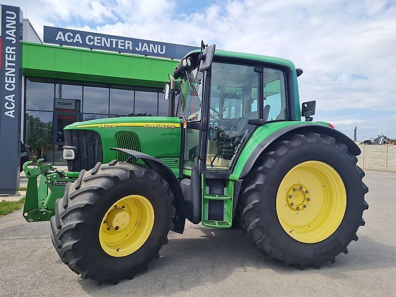E-FARM: John Deere 6420S Premium - Tracteur - id CR5CYBC - 50 442 € - Année: 2002 - Lecture du nombre d'heure: 6 473,Puissance du moteur (chevaux): 125,Autriche