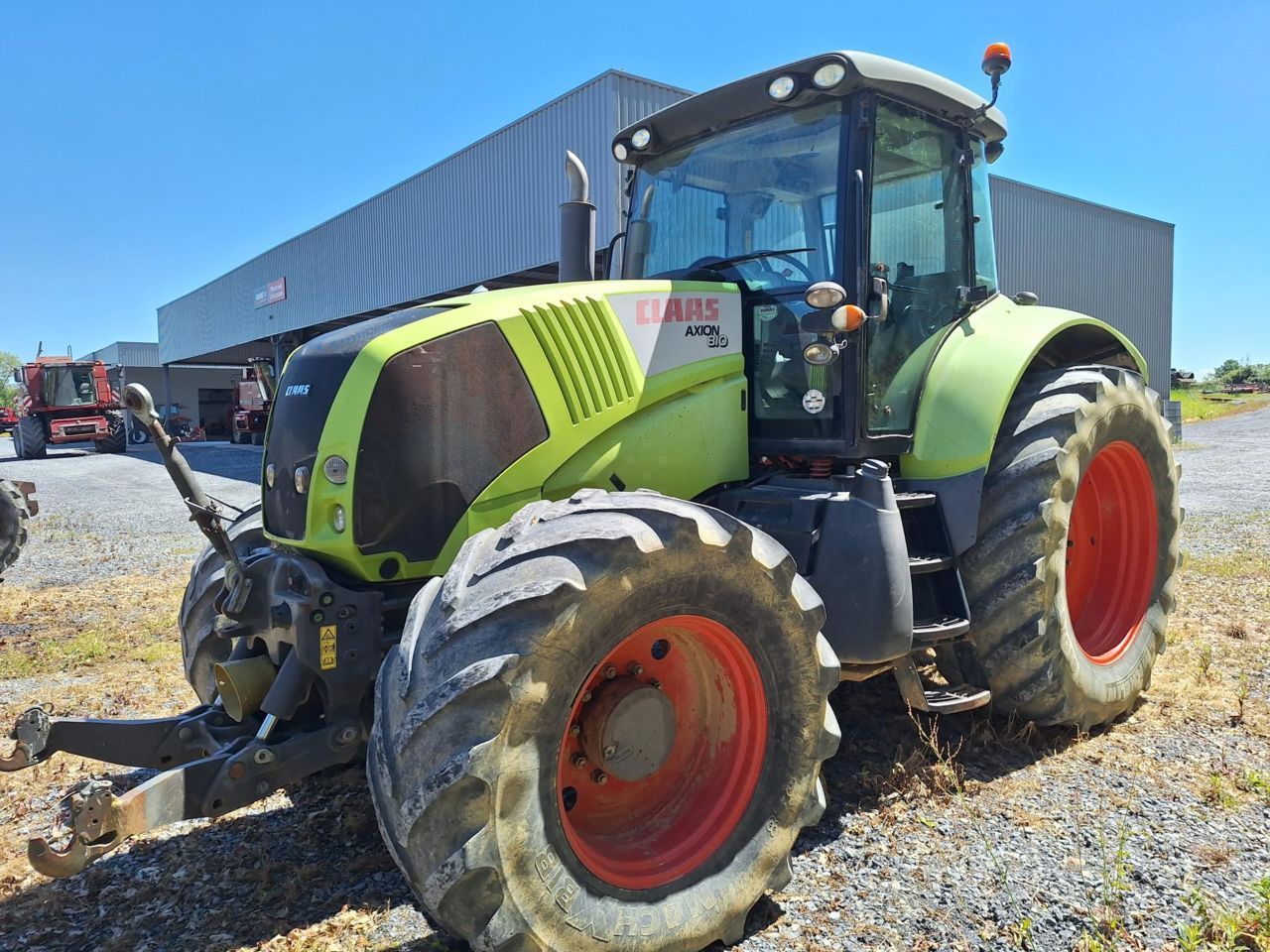 E-FARM: Claas Axion 810 - Tracteur - id FN27Q8K - 36 000 € - Année: 2010 - Lecture du nombre d'heure: 9 126,Puissance du moteur (chevaux): 190,France