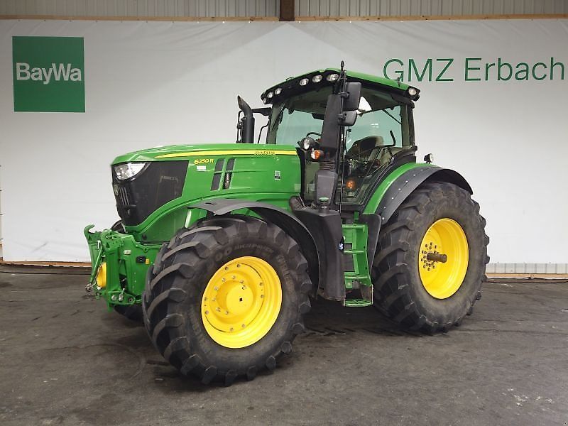 E-FARM: John Deere 6250 R - Traktor - id QAYEI8C - 109.800 € - Produktionsår: 2018 - Motortimer: 4.740,Motoreffekt (HP): 275,Tyskland
