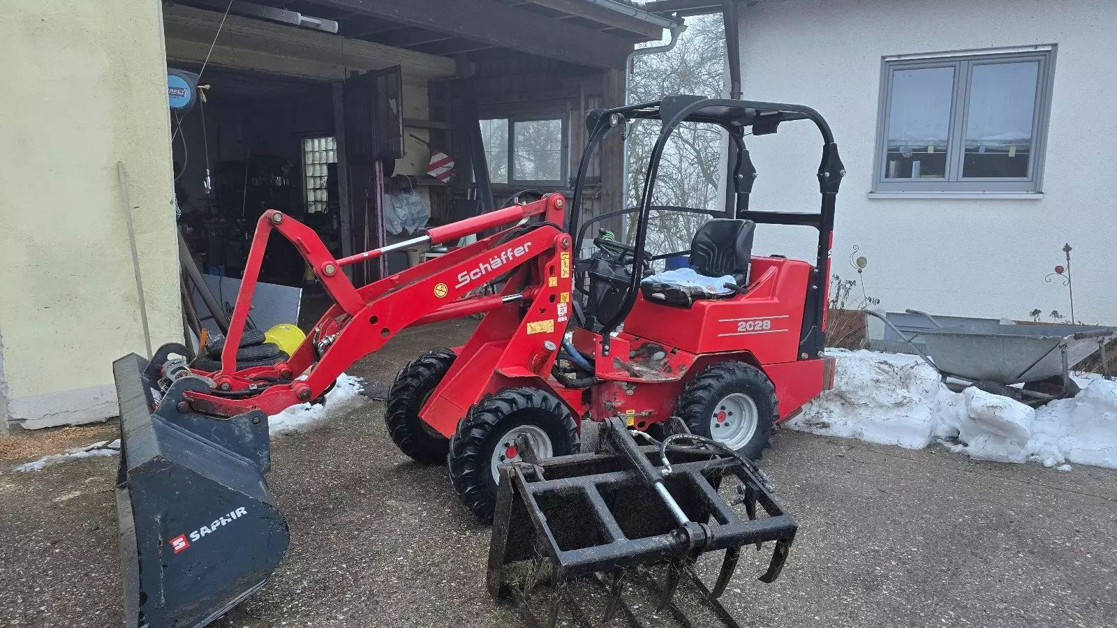 Schäffer 2028 Ładowarka kołowa 21 000 €