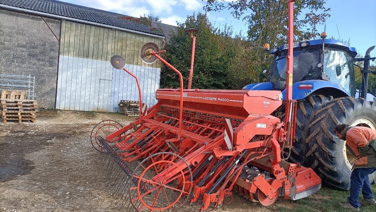 Kuhn HRB 402 + LOGISEM M4000 Combinación de taladradoras 4500 €