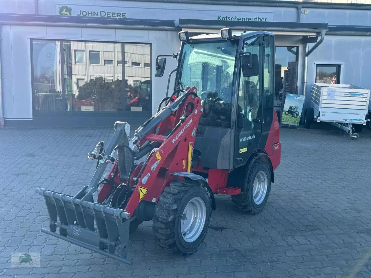 Weidemann 1160 Tele wheel loader €33,900