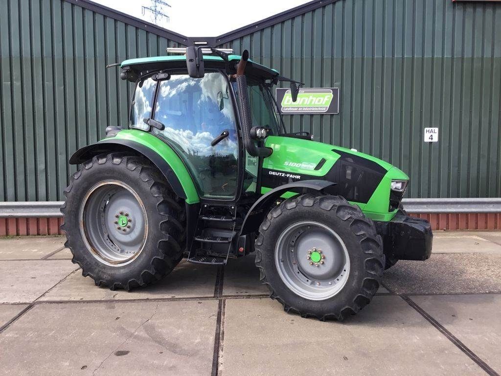 E-FARM: Deutz fahr 5100 dt - Trattore - id FLJTMLY - Anno di costruzione: 2016 - Ore: 7.642,Potenza del motore: 100,Paesi Bassi