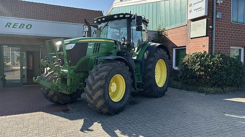 E-FARM: John Deere 6195 R - Traktor - id APIRWSV - 73.500 € - Baujahr: 2015 - Abgelesene Motorstunden: 9.339,Motorleistung (PS): 235,Deutschland
