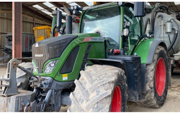 Fendt 720 Vario Profi Plus Traktorius 92 000 €