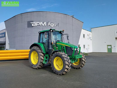 E-FARM: John Deere 6100M - Τρακτέρ - id C7KD6VV - 64.000 € - Χρονία: 2021 - Μετρητής ωρών: 3.500,Ισχύς κινητήρα: 100,Γαλλία