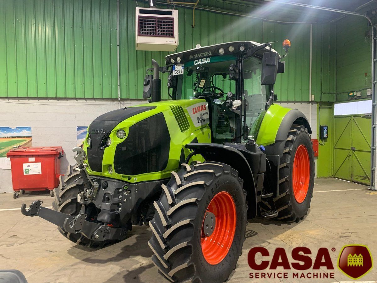 E-FARM: Claas Axion 830 - Traktor - id UEFUCAU - 129.000 € - Baujahr: 2019 - Abgelesene Motorstunden: 1.950,Motorleistung (PS): 235,Frankreich