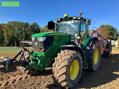 E-FARM: John Deere 6210 R - Tracteur - id DMDTQRL - 59 000 € - Année: 2014 - Lecture du nombre d'heure: 7 800,Puissance du moteur (chevaux): 207,Allemagne