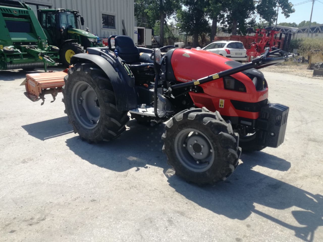 E-FARM: SAME Solaris 55 - Tractor - id 8ML7KJT - 16.500 EUR - Anul: 2020 - Citeste ore: 285,Muterea motorului: 55,Italia