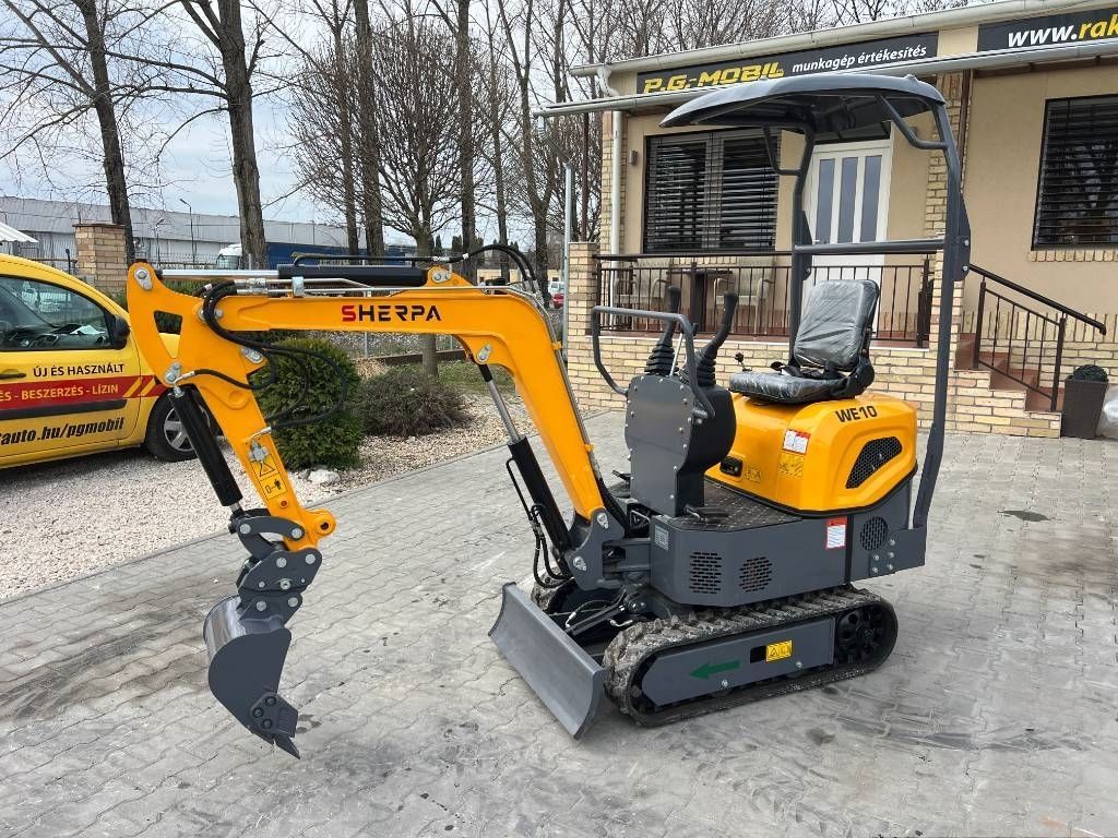 E-FARM: sherpa we10 mini forgó kotró - törhető gémes! új - Mini kotrógép - id RC5VB8U - 5413 EUR - Gyártási év: 2024 - Magyarország