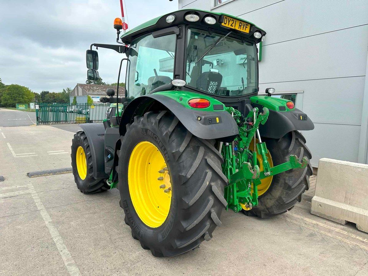 E-FARM: John Deere 6130 R - Tractor - id K9GWIIW - Year of construction: 2021 - Engine hours: 3,180,Engine power (HP): 130,United Kingdom