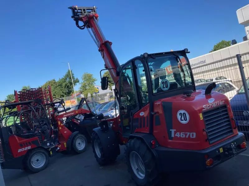 E-FARM: Schäffer 4670 - Telehandler - id MM8YDEV - Year of construction: 2024 - Engine hours: 6,Engine power (HP): 66,Germany
