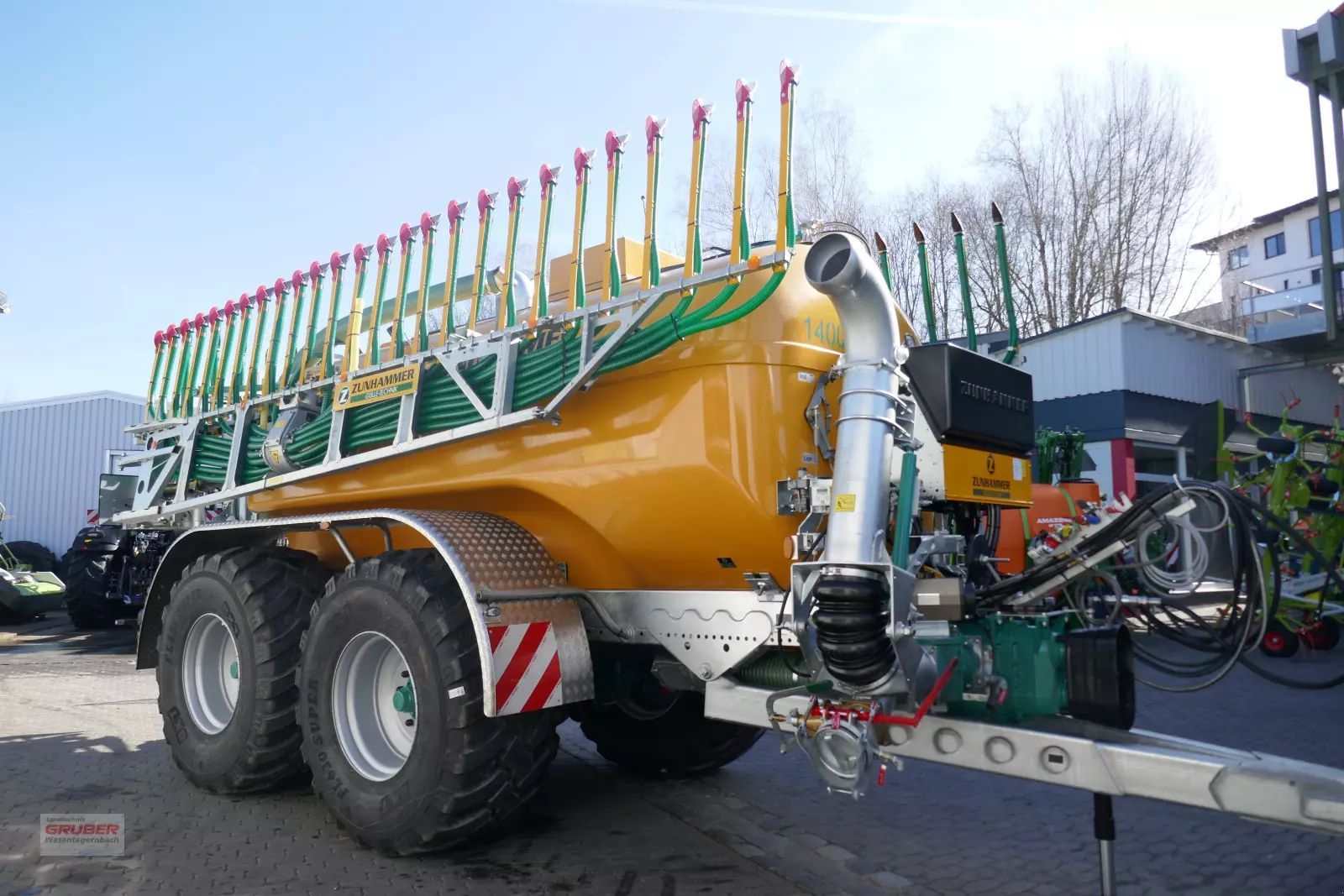 ZUNHAMMER mke 14 pu eco inkl. schleppschuhverteiler Slurry equipment other €115,500