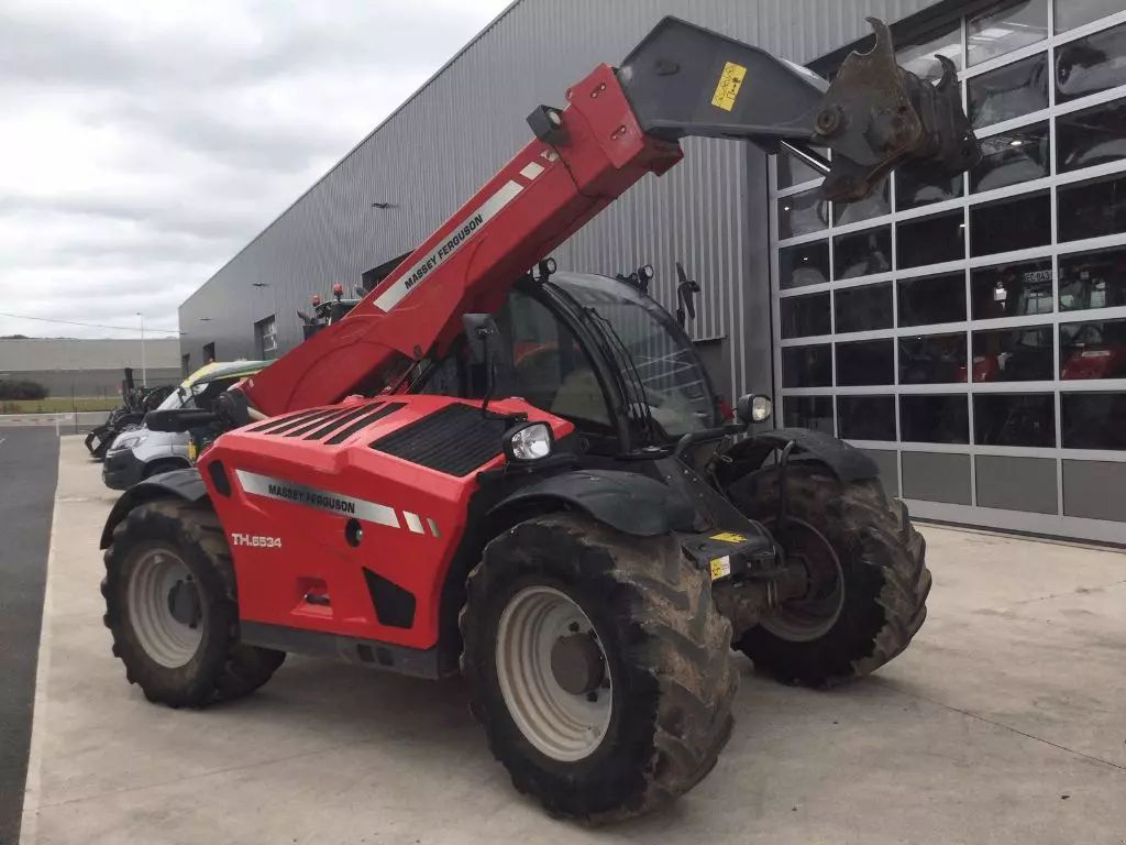 E-FARM: Massey Ferguson th 6534 - Chargeur télescopique  - id IAKPJEB - 52 500 € - Année: 2018 - Lecture du nombre d'heure: 3 156,Puissance du moteur (chevaux): 130,France
