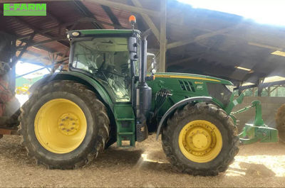 E-FARM: John Deere 6145 R - Трактор - id ZDMDX5E - 62 000 € - Година на построяване: 2018 - Работни часове на двигателя: 6900,Мощност на двигателя (HP): 145,Франция
