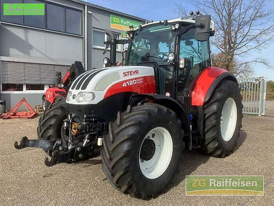 E-FARM: Steyr 4120 Multi - Tractor - id ACS7MCZ - €73,950 - Year of construction: 2019 - Engine hours: 550,Engine power (HP): 115,Germany