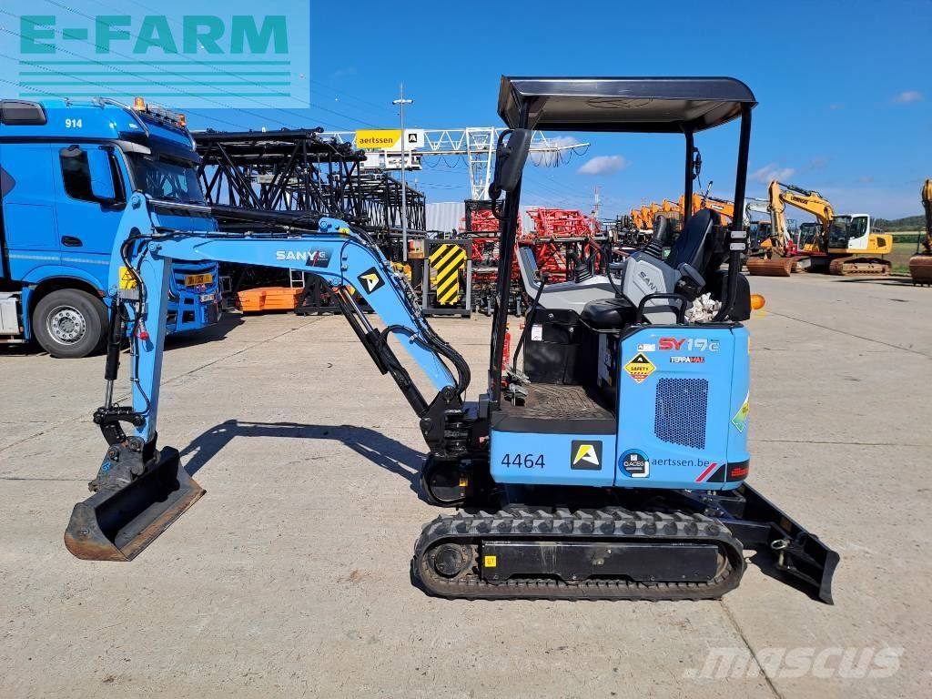 Sany sy19e electric (3 buckets) Mini kotrógép 36 000 EUR