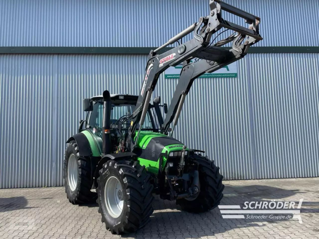 E-FARM: Deutz-Fahr Agrotron M620 - Tracteur - id 8YBBGX2 - 38 885 € - Année: 2010 - Lecture du nombre d'heure: 7 473,Puissance du moteur (chevaux): 155,Allemagne