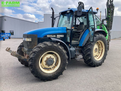 E-FARM: New Holland 8260 - Tractor - id N3UWLHP - €21,000 - Year of construction: 1997 - Engine hours: 8,700,Engine power (HP): 115,France