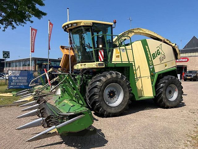 E-FARM: Krone BiG X 500 - Self propelled forage harvester - id R8PFDBB - €55,000 - Year of construction: 2010 - Engine hours: 4,050,Netherlands