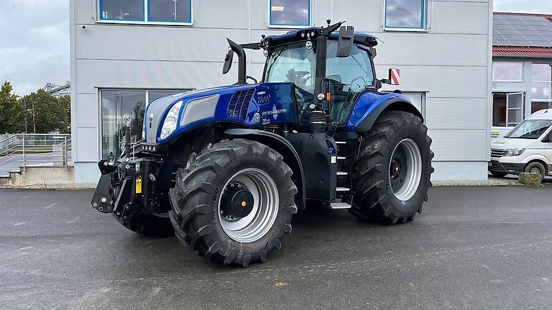 E-FARM: New Holland T8.435 Genesis - Traktor - id ZDAWAUH - Produktionsår: 2023 - Motortimer: 10,Motoreffekt (HP): 436,Tyskland