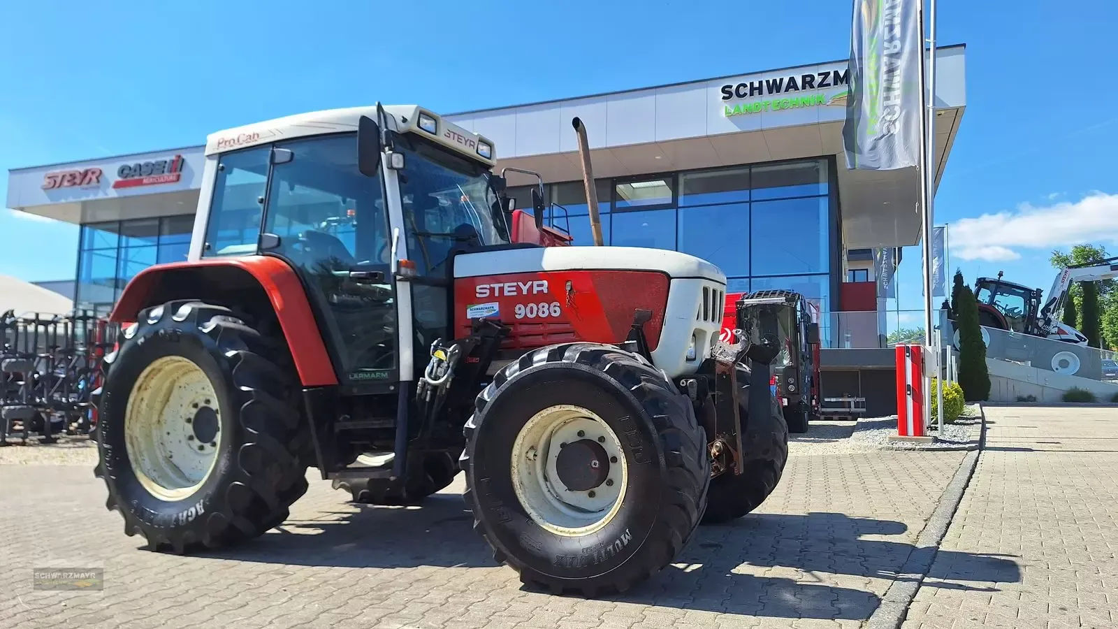 E-FARM: Steyr M9086 - Trattore - id 6QK1GDN - 17.611 € - Anno di costruzione: 1994 - Ore: 12.853,Potenza del motore: 86,Austria
