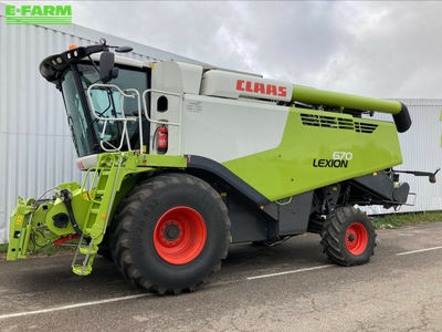 E-FARM: Claas Lexion 670 - Combine harvester - id TZKQQUK - €267,000 - Year of construction: 2020 - Engine hours: 682,Engine power (HP): 435,France