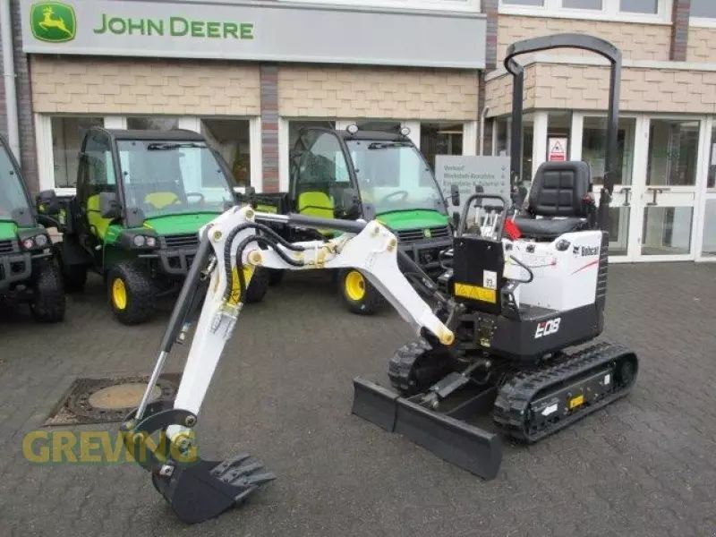 E-FARM: Bobcat e08 - Gravemaskine andet - id AYDSHDA - 18.800 € - Produktionsår: 2023 - Motoreffekt (HP): 10,Tyskland