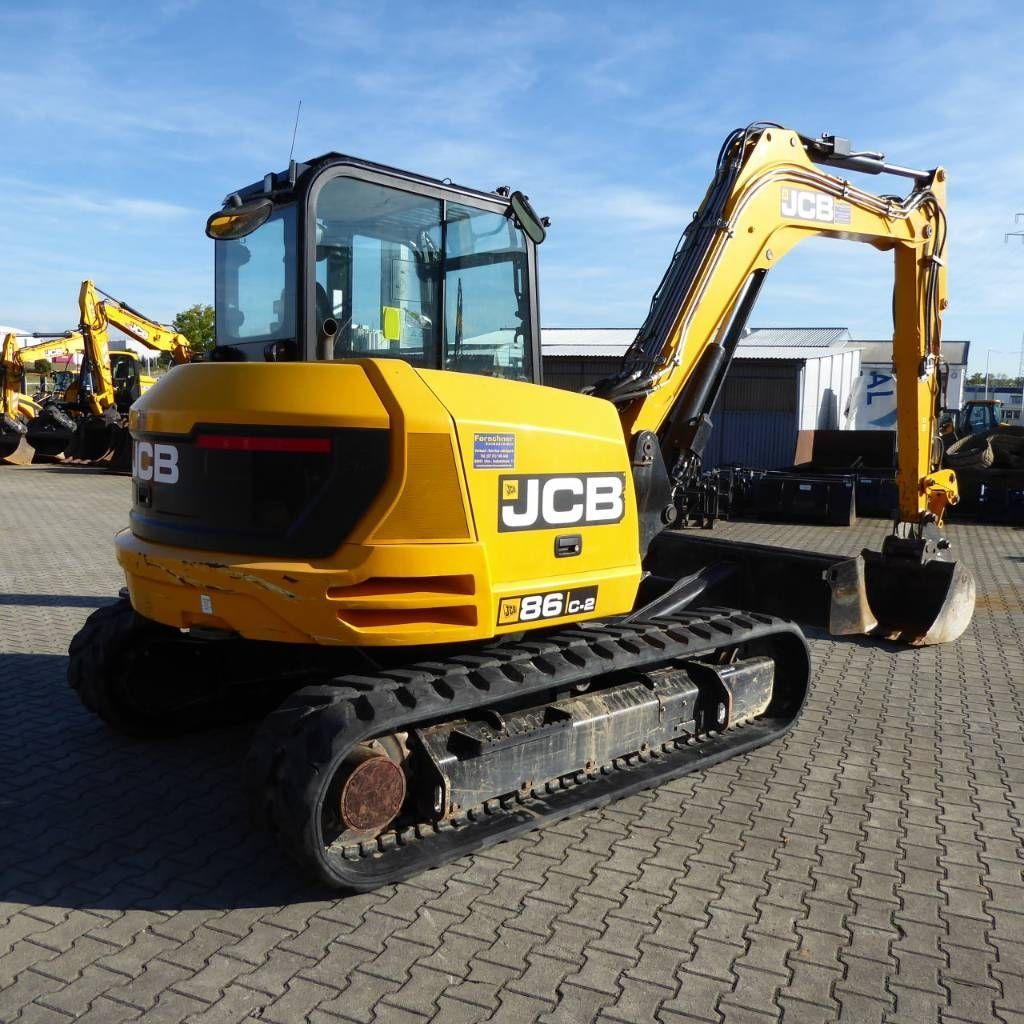 JCB 86c-2 mono Mini excavator €62,000