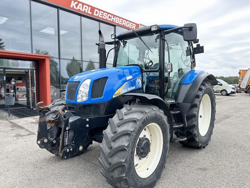 E-FARM: New Holland T6020 Delta - Traktor - id KJ3JHRT - 40 265 € - Rok produkcji: 2008 - Motogodziny: 3 985,Moc silnika: 111,Austria