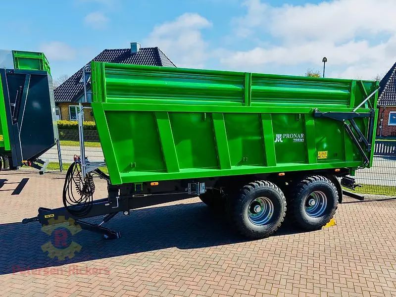 Pronar t 669/1 hr heck- u. rechtskippung + lenkachse sonderpreis Pótkocsi billencs 30 899 EUR